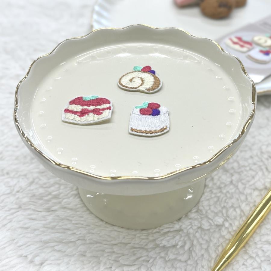 annas 刺繍文具 アンナス 刺繍 ワッペン シール ケーキ コーヒー スイーツ パン ドリンク クッキー おいしい刺繍 文具 文房具 雑貨 学研 ステイフル 公式 | 学研ステイフル | 12