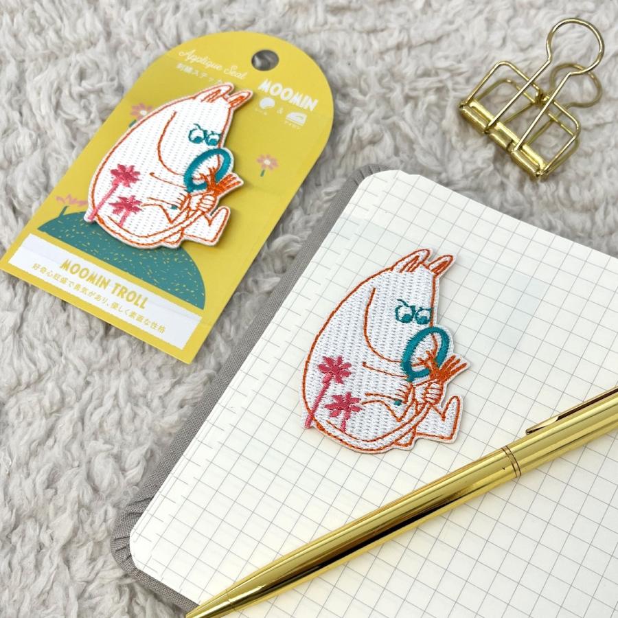 ムーミン 刺繍 ステッカー ワッペン シール アップリケ リトルミイ スナフキン デコレーション 雑貨 文房具 文具 絵本 グッズ 学研ステイフル 公式 | 学研ステイフル | 12