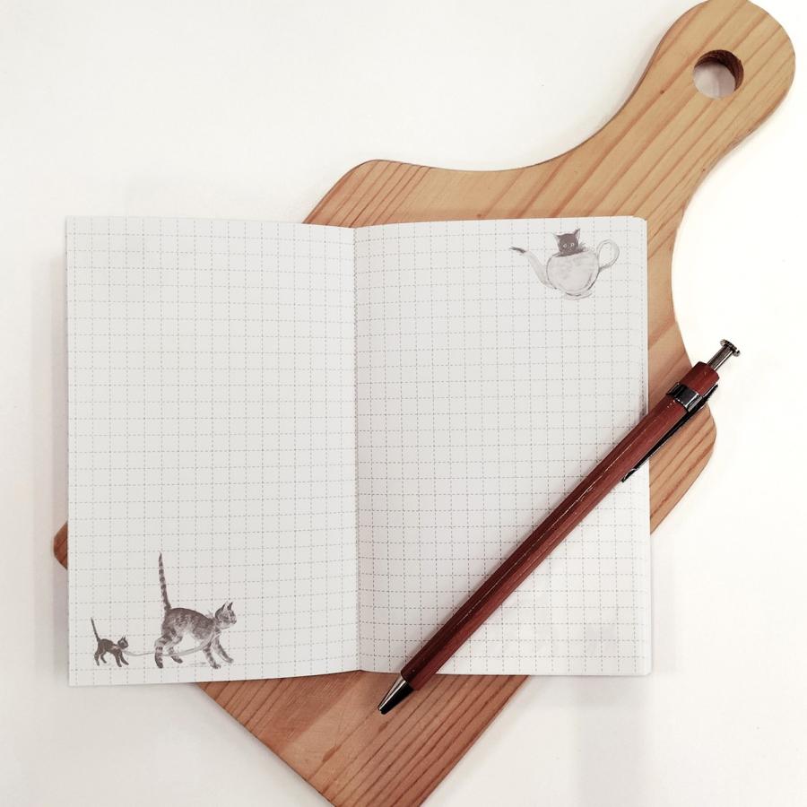 学研ステイフル 学研 公式 くらはしれい A6ミニノート（黒猫） BD03538