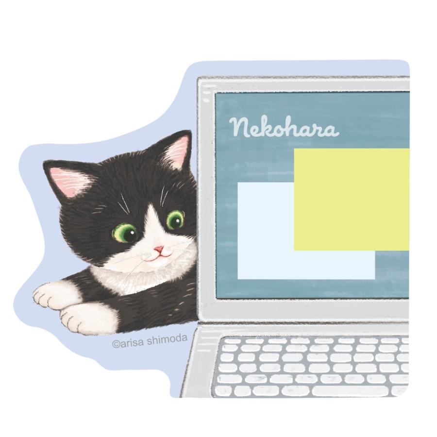 学研 公式 ねこハラ文具 ダイカットステッカー キジトラ 茶トラ白 三毛猫 ハチワレ 茶トラ サバトラ ねこグッズ 愛猫 文具 文房具 筆記用具 雑貨 | 学研ステイフル | 04