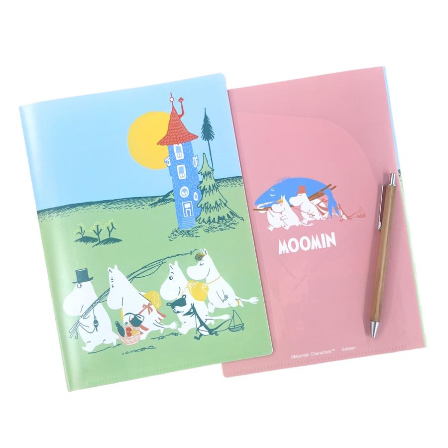 ムーミン A5ダブルファイル 文房具 A5 ファイル A5ファイル Ｍやしき 木の上 cd04592 cd04593 リトルミイ 文具 絵本 キャラクター 学研 | 学研ステイフル | 05
