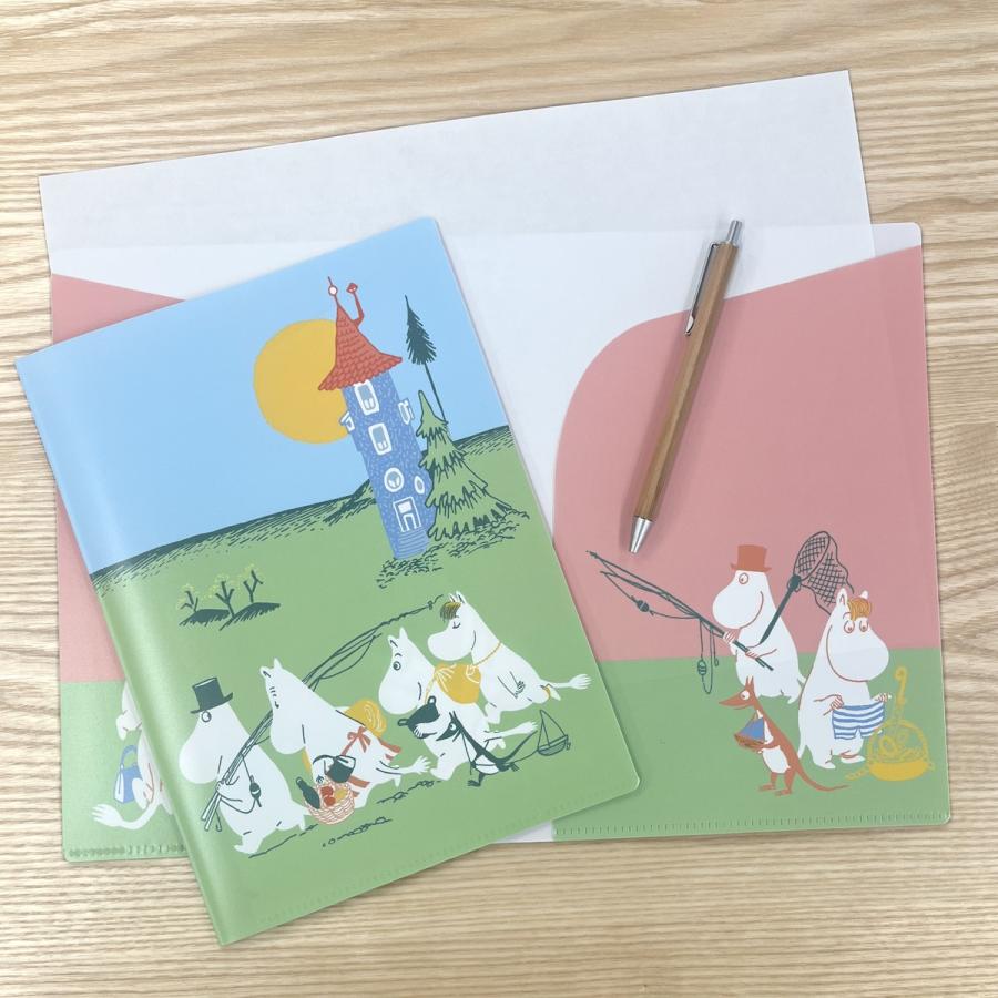 ムーミン A5ダブルファイル 文房具 A5 ファイル A5ファイル Ｍやしき 木の上 cd04592 cd04593 リトルミイ 文具 絵本 キャラクター 学研 | 学研ステイフル | 07