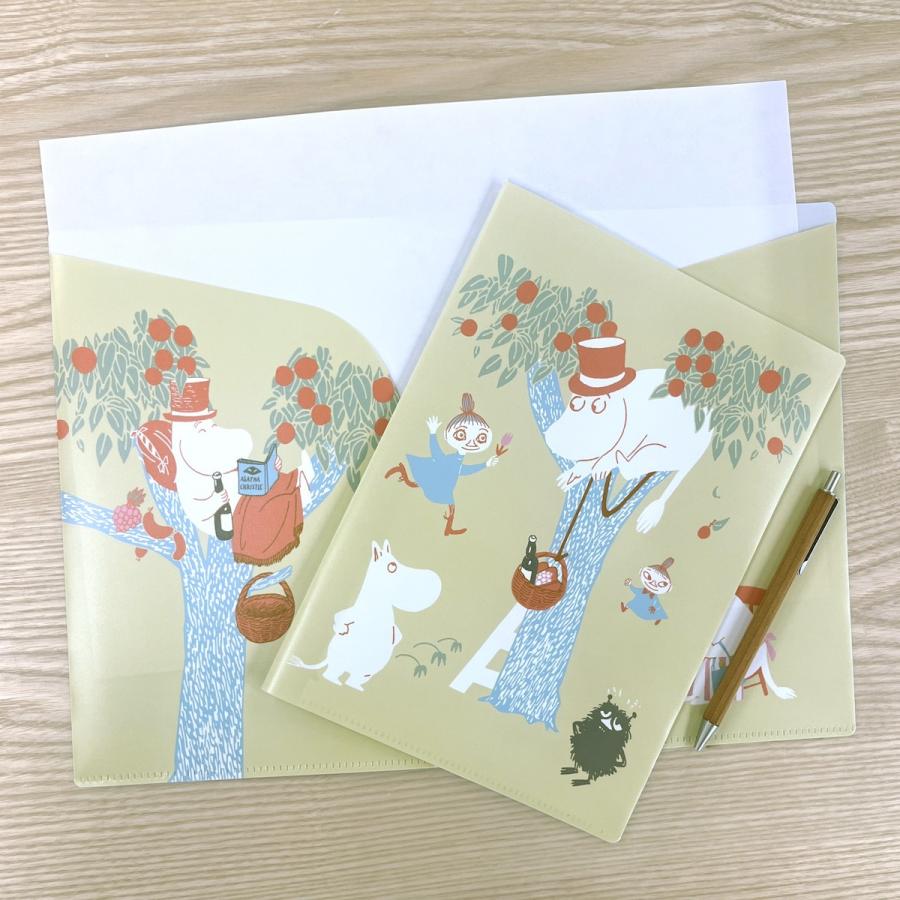 ムーミン A5ダブルファイル 文房具 A5 ファイル A5ファイル Ｍやしき 木の上 cd04592 cd04593 リトルミイ 文具 絵本 キャラクター 学研 | 学研ステイフル | 08