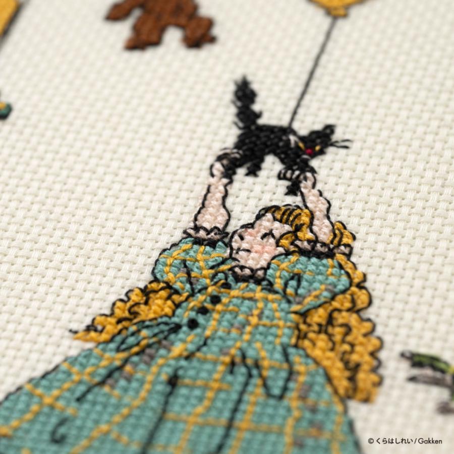 くらはしれい クロスステッチ キット グッズ おとどけもの プレゼント 刺繍 刺しゅう レトロ  かわいい おしゃれ ハンドメイド 雑貨 日本ヴォーグ社 |  | 04