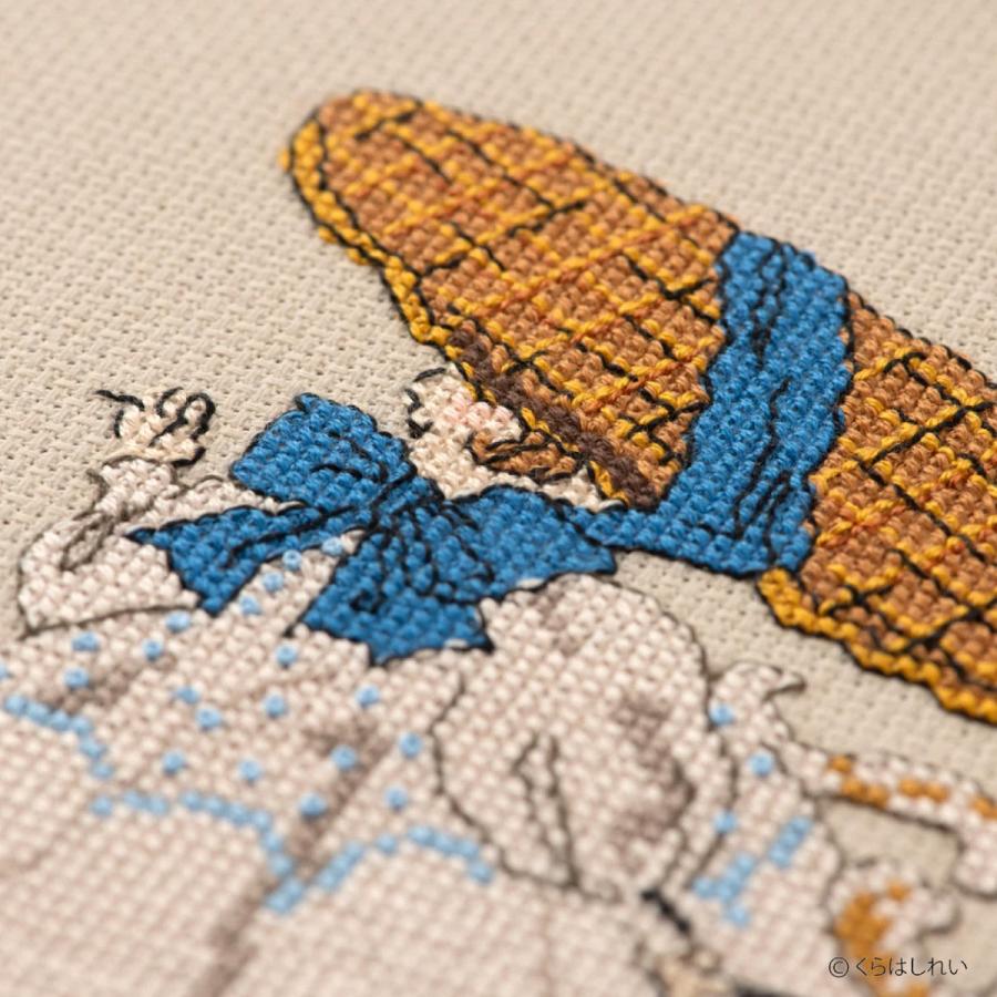 くらはしれい クロスステッチ キット グッズ マフィン ワッフル 刺繍