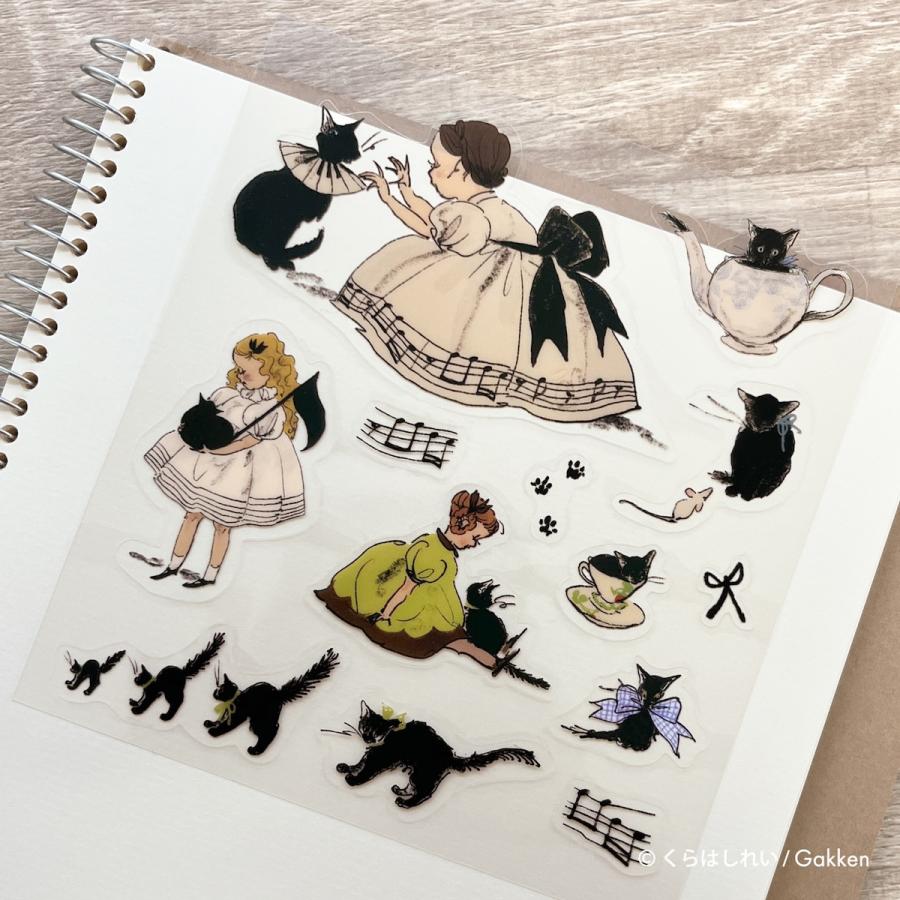 新商品 学研 公式 くらはしれい 透明 シール グッズ シール 交換 クリア 防水 手帳 ノート デコレーション UV 加工 文具 文房具 雑貨 |  | 09