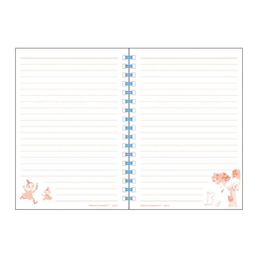 ムーミン B6 リングノート ノート 文房具 Ｍやしき 木の上 D08035 D08036 筆記用具 キャラクター 雑貨 グッズ 学研 | 学研ステイフル | 04
