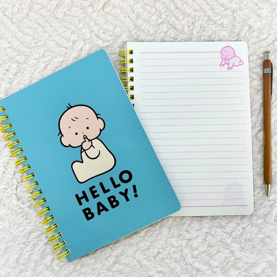 学研ステイフル 学研 公式 おおのたろう B6 リングノート HELLO BABY