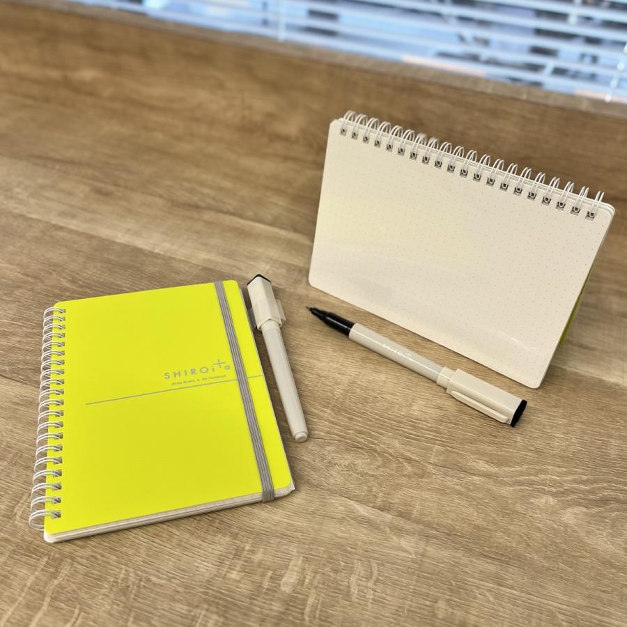 学研 公式 SHIROita B6 ノート ホワイトボードノート付き ペン付き ホワイトボード 勉強 メモ 仕事効率化 文具 文房具 | 学研ステイフル | 16