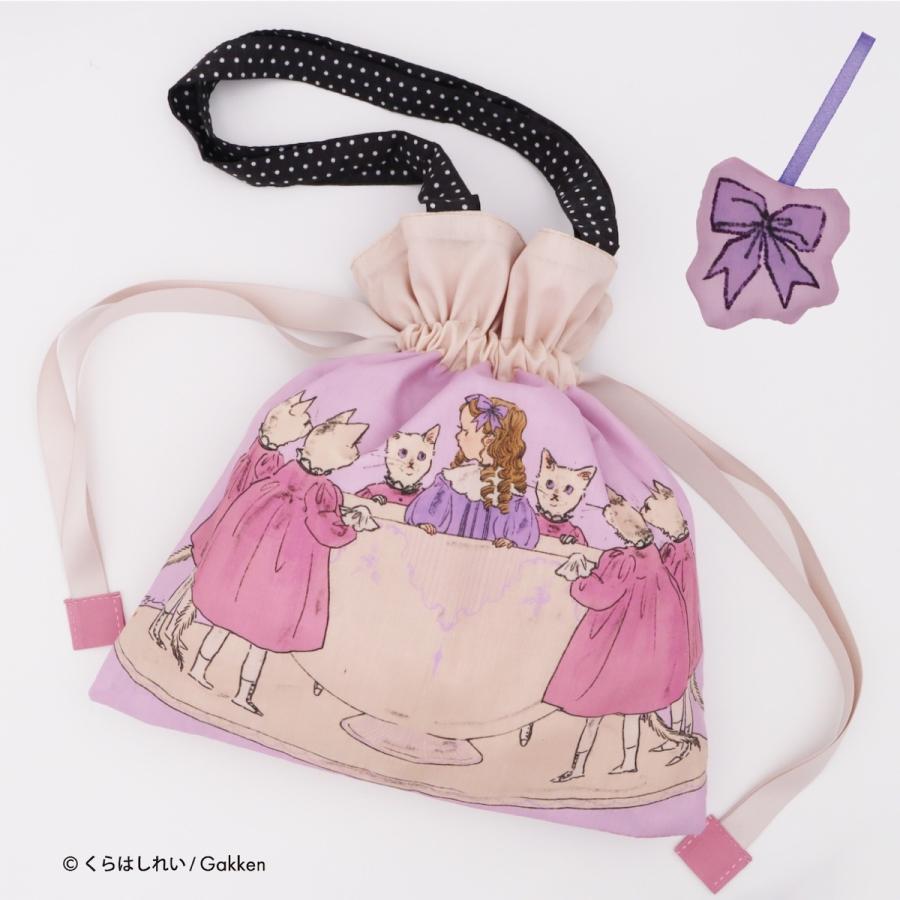 くらはしれい 巾着 トートバッグ キット グッズ イラスト レトロ