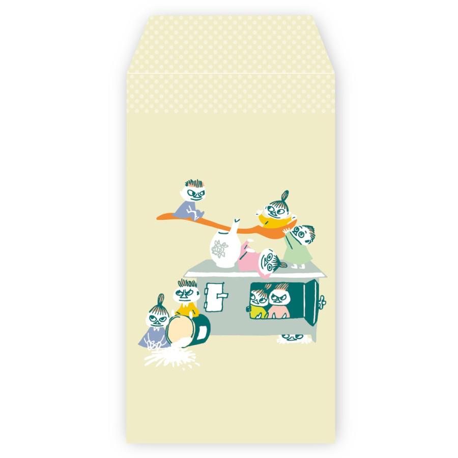 ムーミン ポチ袋 文房具 学研ステイフル ブルー ピンク ベージュ FD03023 FD03024 FD03025 ぽち袋 3枚入 ミニ封筒 キャラクター グッズ | 学研ステイフル | 03