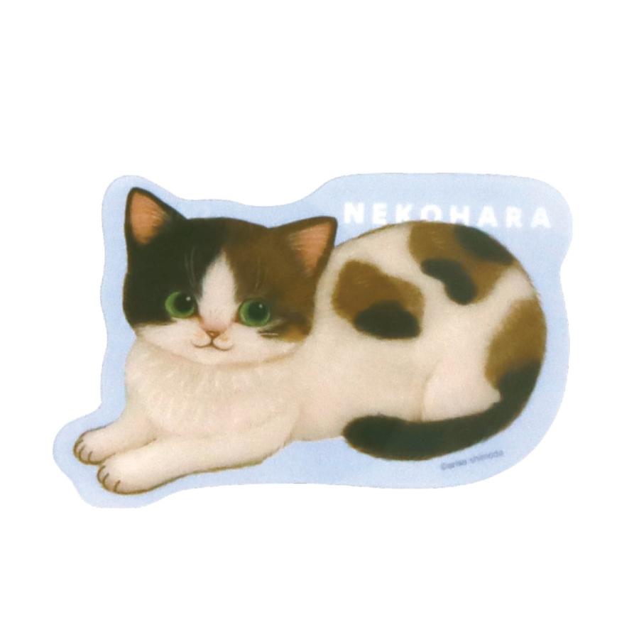 学研 公式 ねこハラ文具 ブックマーカー しおり 栞 ブルー グレー グリーン ピンク ねこグッズ 愛猫 ねこ 文具 文房具 筆記用具 雑貨 | 学研ステイフル | 01