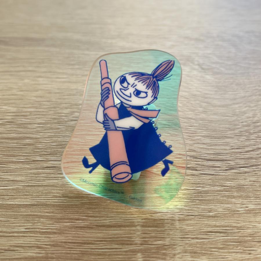 ムーミン オーロラ クリップ リトルミイ グッズ アクリルクリップ
