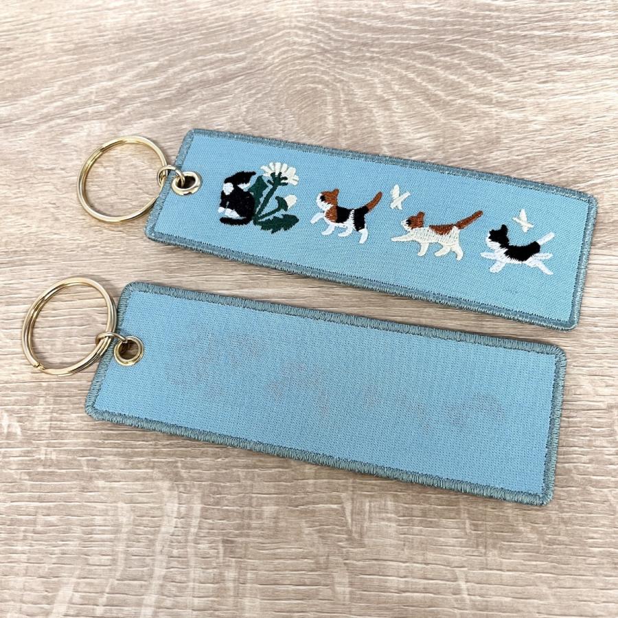 学研 公式 annas 刺繍 キーホルダー ネコ トリ ヒツジ キーチェーン チャーム グッズ 刺繍 雑貨 |  | 04
