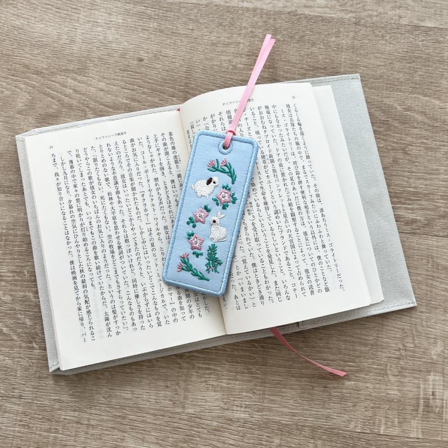 学研 公式 annas 刺繍 ブックマーカー キツネ ウサギ ツバメ ハリネズミ しおり 本 読書 グッズ 刺繍 雑貨 |  | 08
