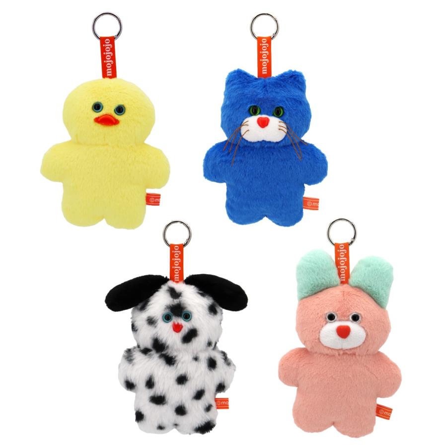新商品 mojojojo ぬいぐるみ キーホルダー とり（イエロー）/ ねこ