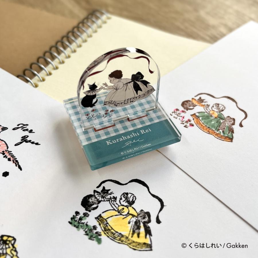 新商品 学研 公式 くらはしれい アクリルスタンドスタンプ グッズ アクリル スタンプ ノート 手帳 デコレーション 女の子 文具 文房具 雑貨 |  | 13