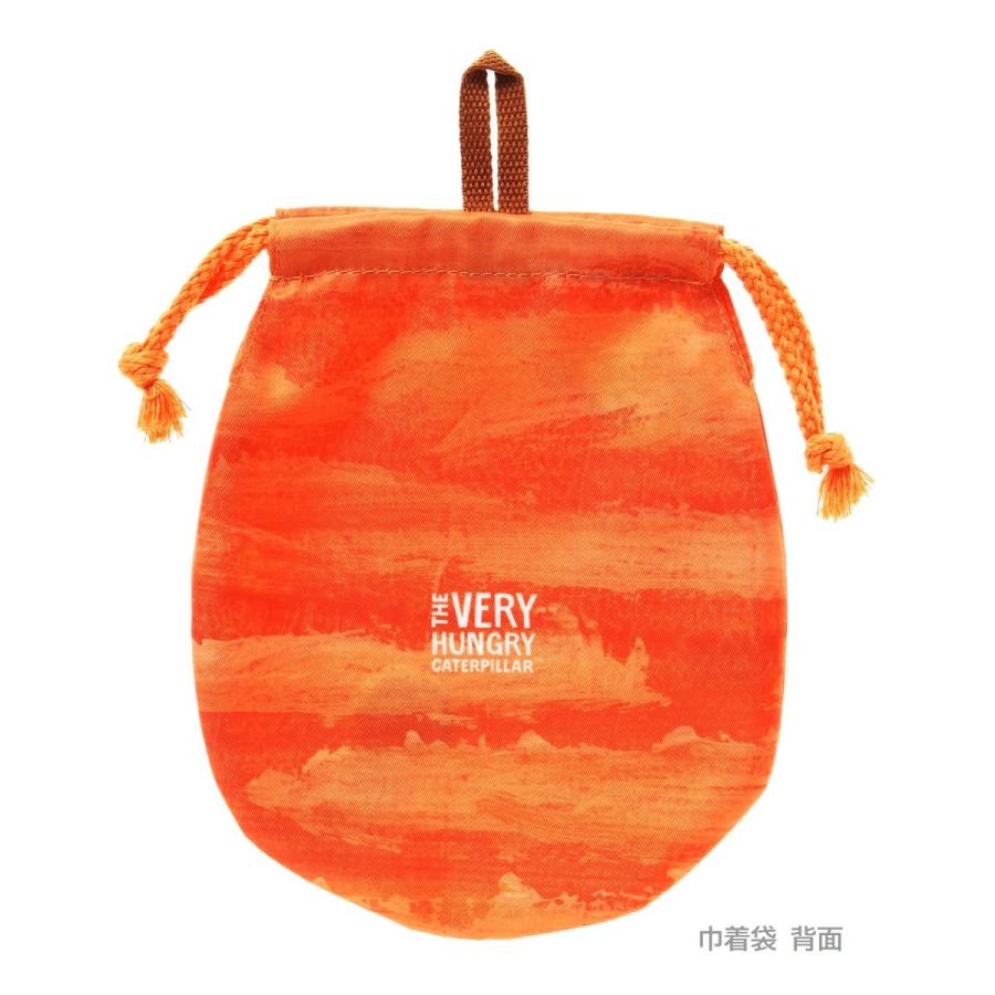 はらぺこあおむし 巾着袋 巾着 オレンジ H15067 エリックカール あおむ