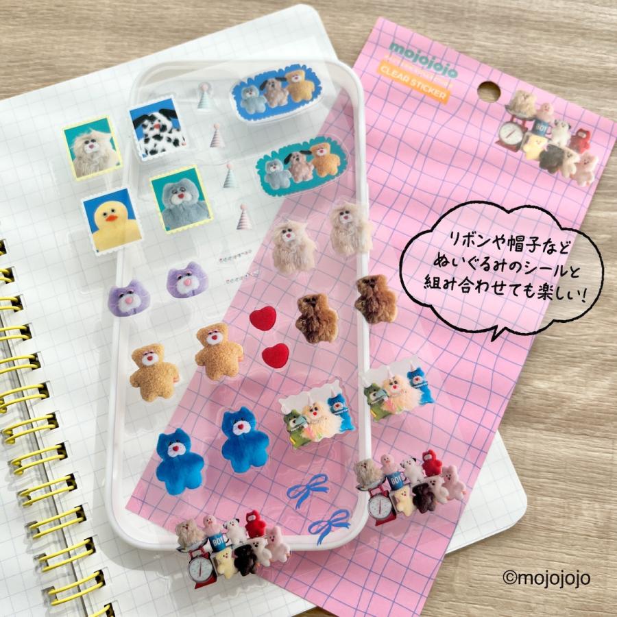 新商品 mojojojo クリア シール Todd friends グッズ 透明 交換 シール
