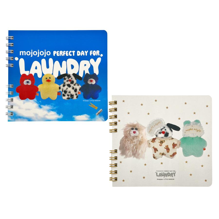 mojojojo LAUNDRY スクエア リングノート Todd friends グッズ モジョ