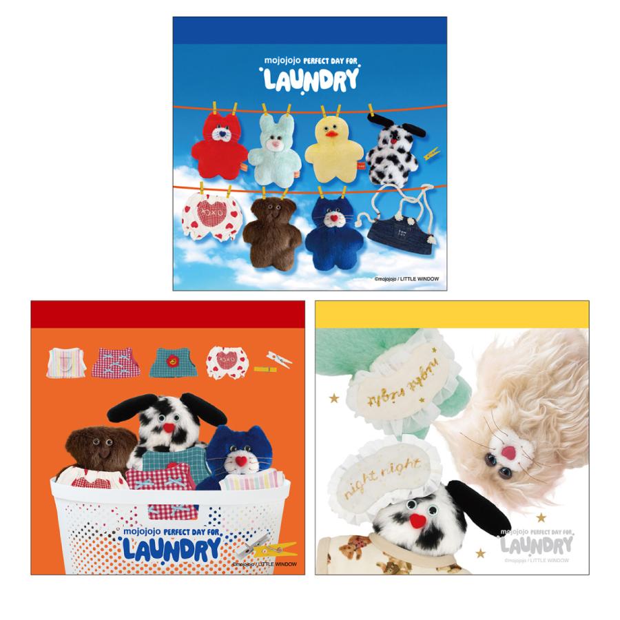 mojojojo LAUNDRY スクエア メモ Todd friends グッズ モジョジョジョ
