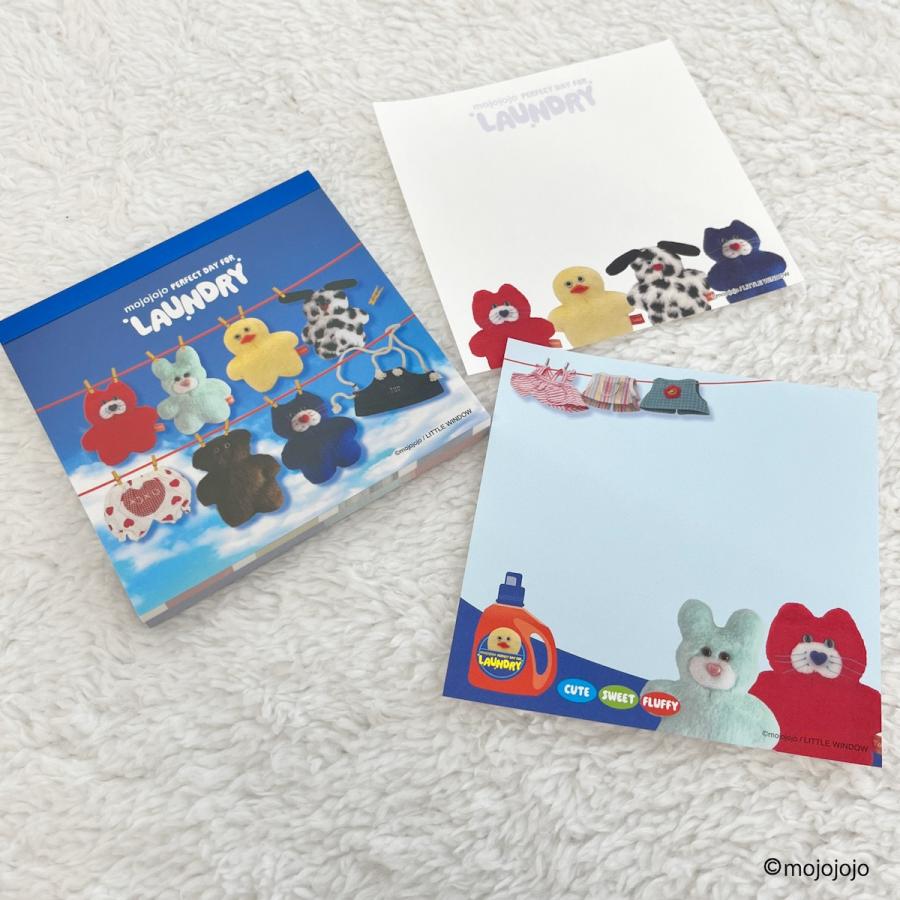 mojojojo LAUNDRY スクエア メモ Todd friends グッズ モジョジョジョ