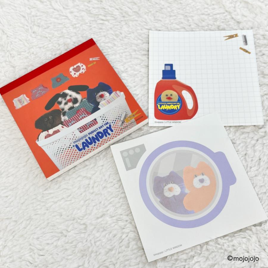 mojojojo LAUNDRY スクエア メモ Todd friends グッズ モジョジョジョ メモ帳 尾崎歩美 文具 文房具 雑貨 ステーショナリー 日本出版販売 |  | 07