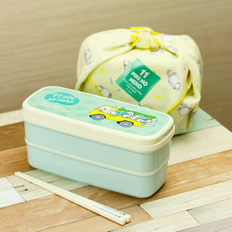 学研ステイフル 学研 公式 11ぴきのねこ 弁当箱 2段 グッズ ランチ