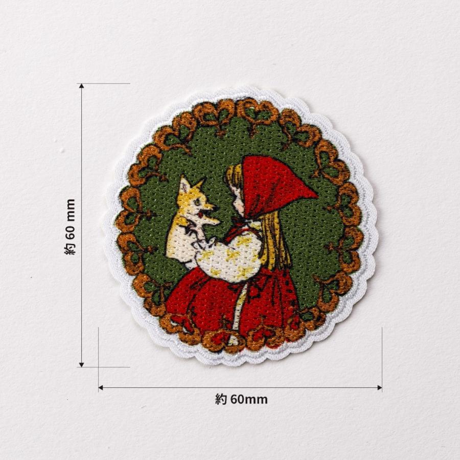 くらはしれい 刺繍 プリント ワッペン KRW 雑貨 イラスト レトロ 絵本 女の子 グッズ おしゃれ かわいい ツクリエ |  | 15