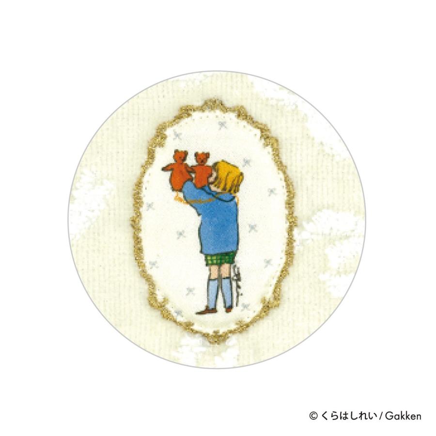 くらはしれい プリント アップリケ ハンカチ ハンドタオル 綿100％ アップリケ付き グッズ 雑貨 イラスト かわいい 女の子 ニシオ |  | 05