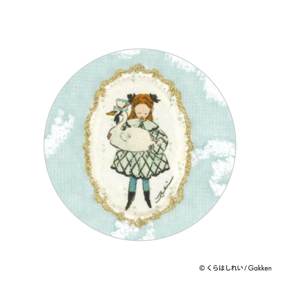 くらはしれい プリント アップリケ ハンカチ ハンドタオル 綿100％ アップリケ付き グッズ 雑貨 イラスト かわいい 女の子 ニシオ |  | 06