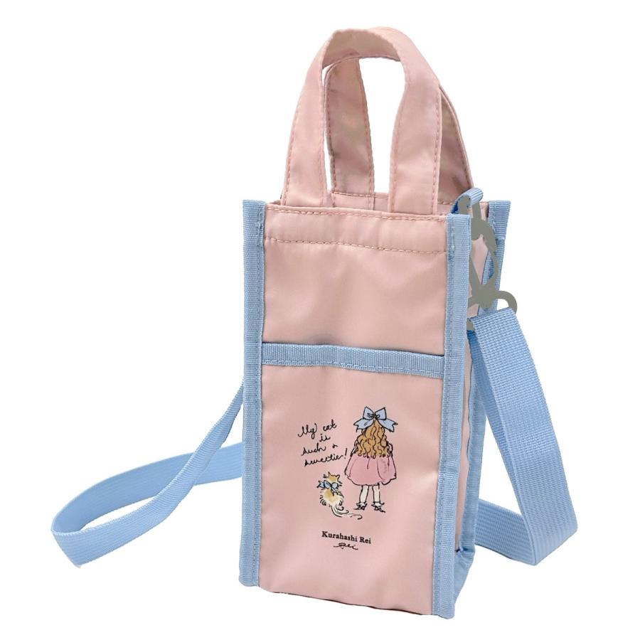 くらはしれい 保冷 ボトル ケース グッズ 雑貨 水筒 持ち歩き用 バッグ イラスト レトロ 絵本 おしゃれ かわいい 女の子 ニシオ |  | 02