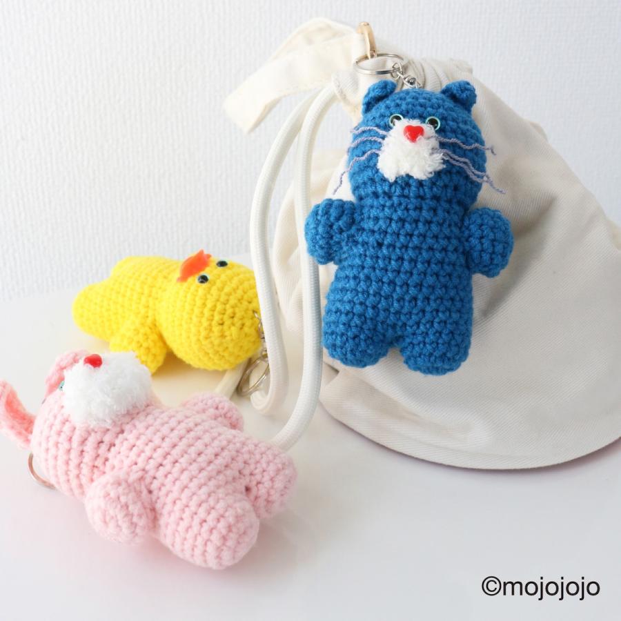 新商品 macaroni edge × mojojojo コラボ 毛糸 マスコット ストラップ mojo 尾崎歩美 グッズ 文具 文房具 雑貨 マカロニ シンシア SiNCERE |  | 16
