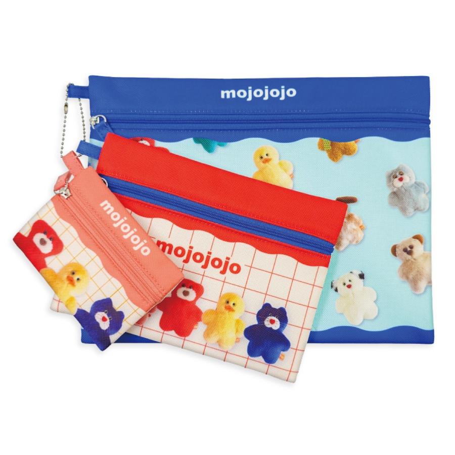 新商品 mojojojo 3連 ポーチ Todd friends グッズ モジョジョジョ