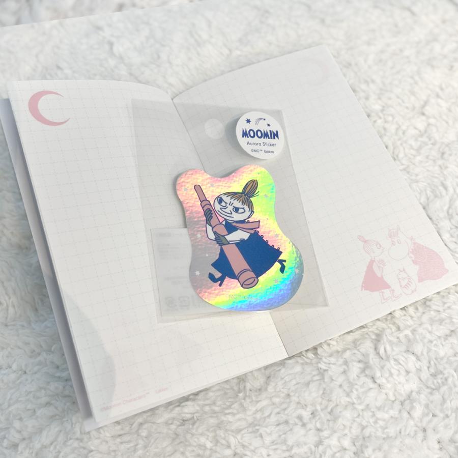 ムーミン オーロラ ステッカー リトルミイ ダイカット シール グッズ 文房具 文具 絵本 キャラクター 雑貨 キャラ 学研 公式 | 学研ステイフル | 02