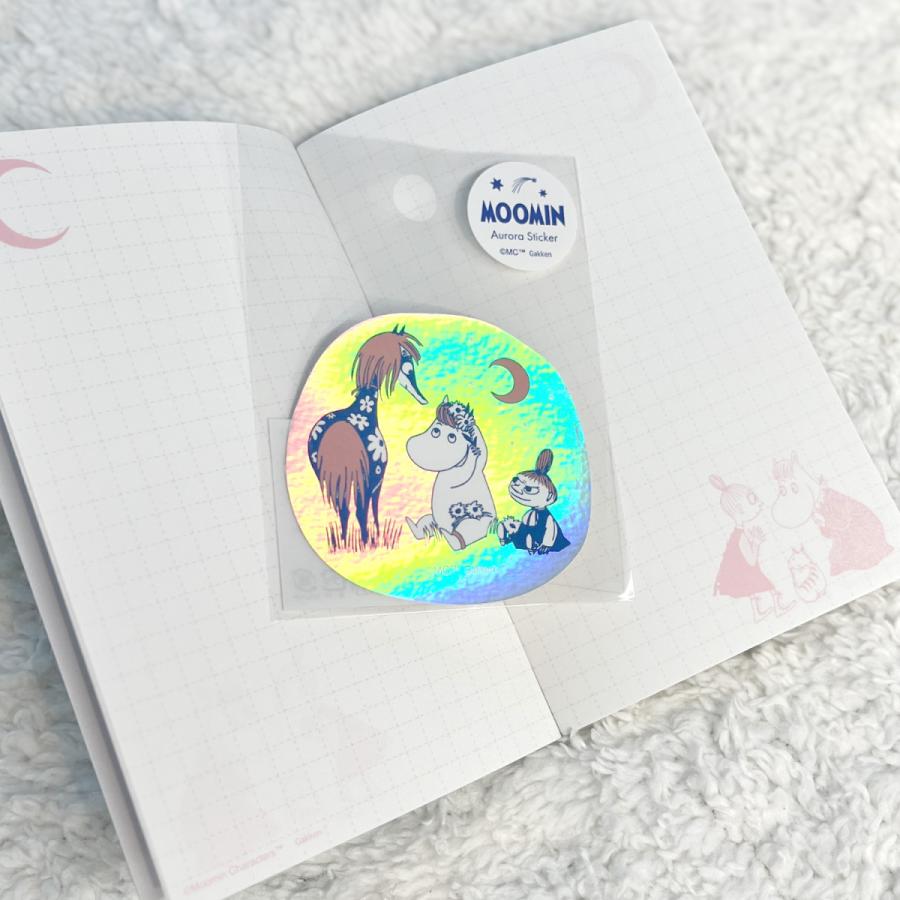 ムーミン オーロラ ステッカー リトルミイ ダイカット シール グッズ 文房具 文具 絵本 キャラクター 雑貨 キャラ 学研 公式 | 学研ステイフル | 08