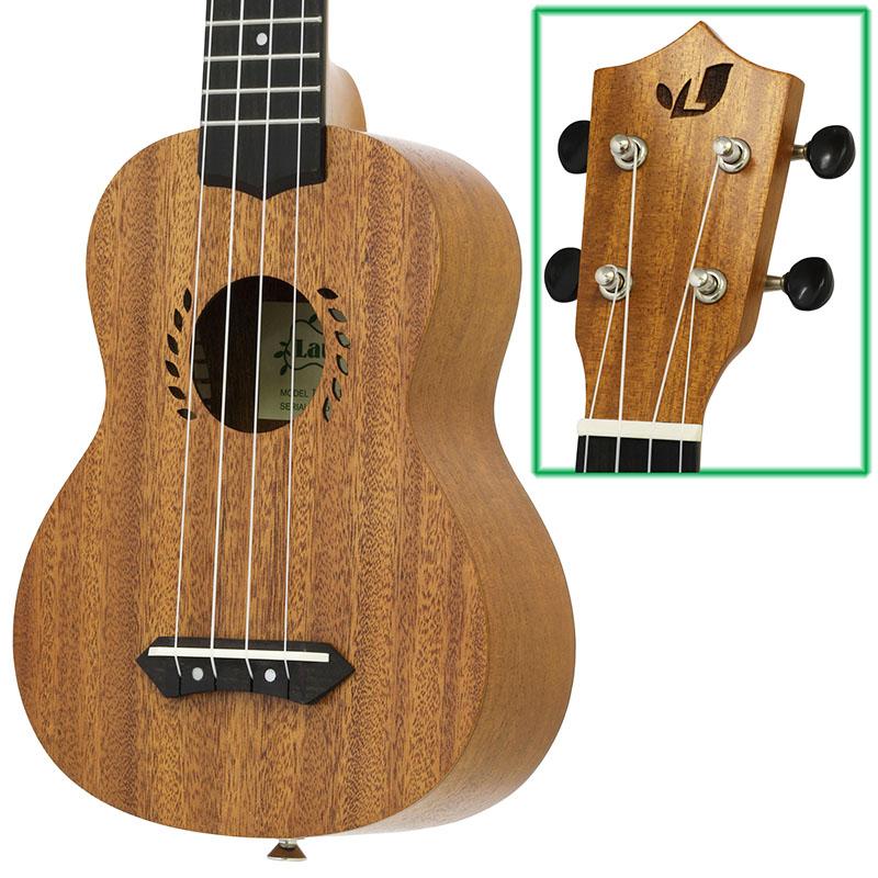Ukulele 【チューナーソフトケース】 LAM-1SL ロングネックソプラノウクレレ