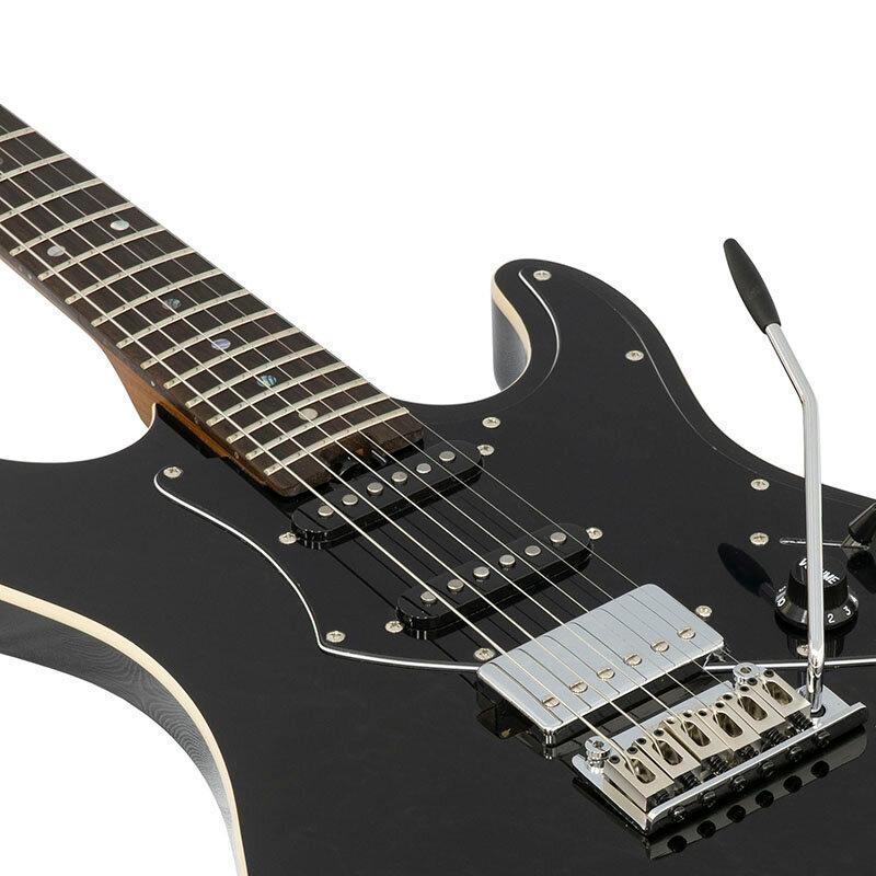 【値引き交渉不可】Aria Pro II ブラック エレキギター ARIA PRO II 714-BLACK エレキギター 限定モデル〈アリアプロII