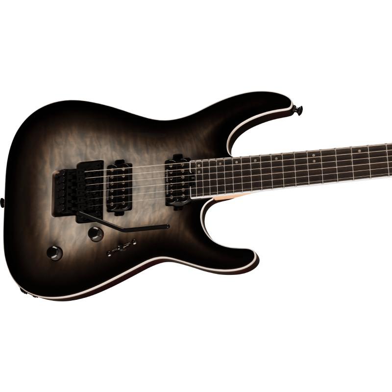 Jackson Pro Plus Series Dinky DKAQ, Ebony Fingerboard, Ghost Burst