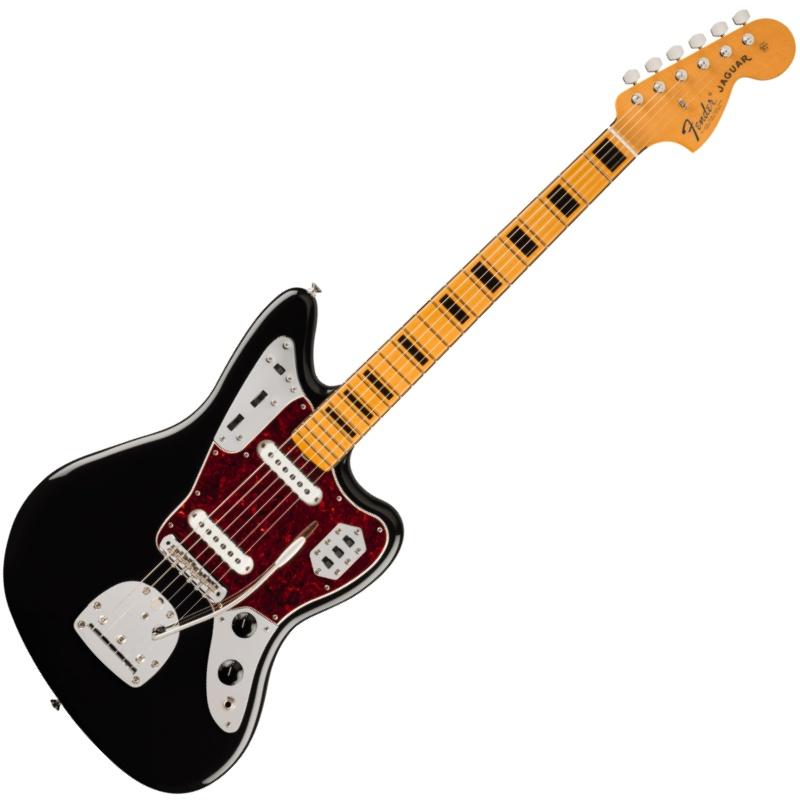 Fender Vintera II '70s Jaguar, Maple Fingerboard, Black Fender Vintera II '70s Jaguar, Maple Fingerboard, Black
