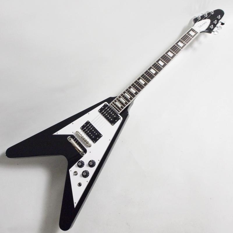 EDWARDS E-FV-LTD Black FVシェイプエレキギター〈エドワーズ〉 : 楽器