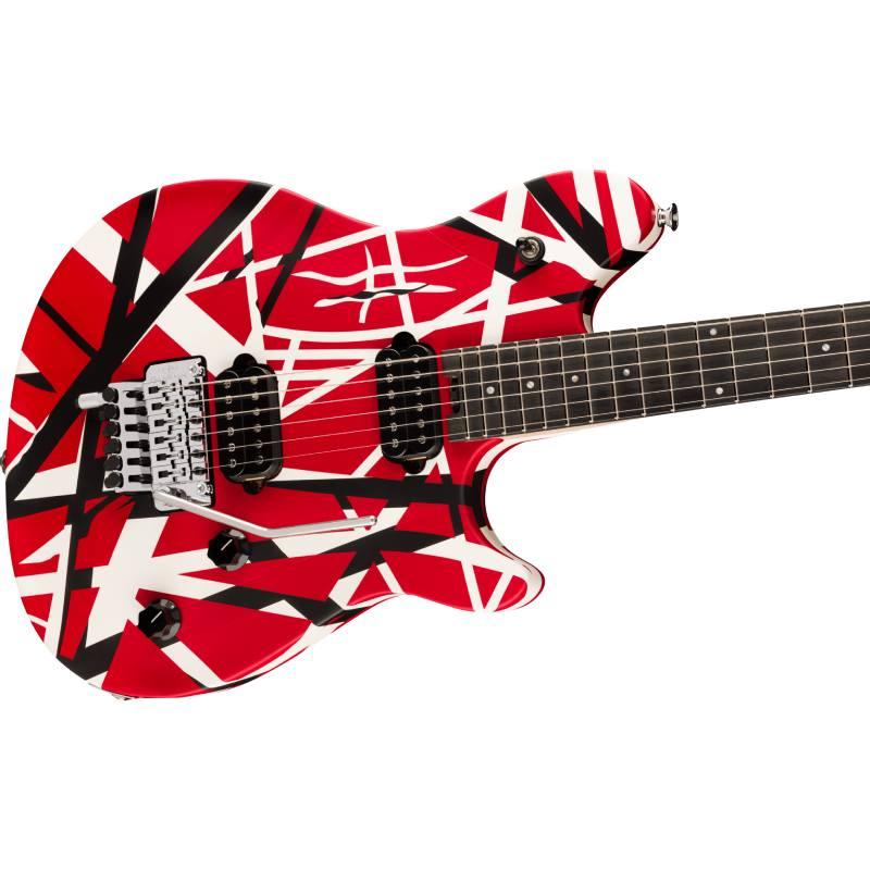 EVH Wolfgang Special Striped Series， Ebony Fingerboard， Red