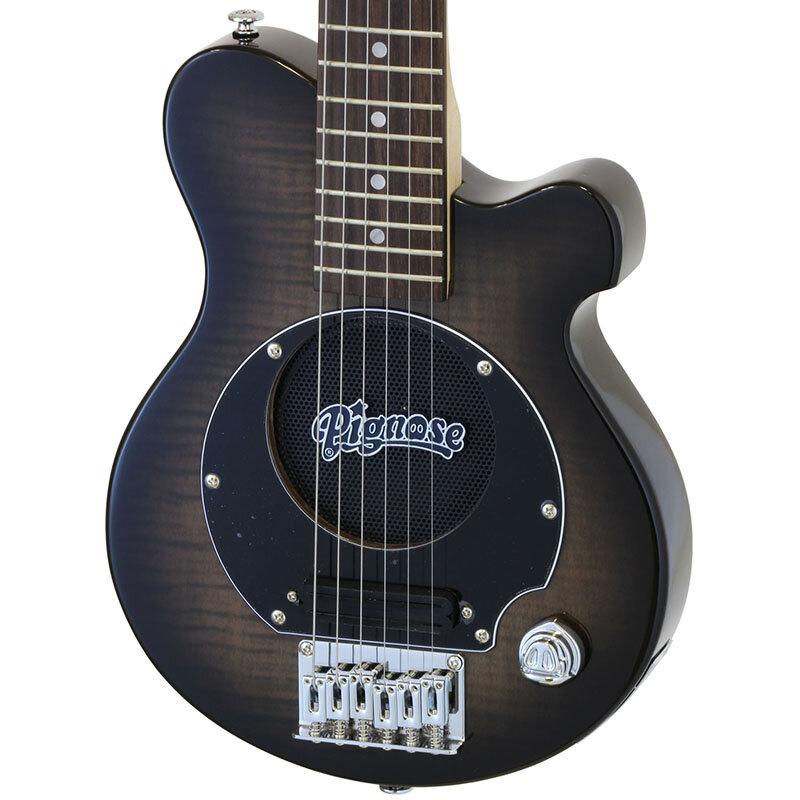 Pignose PGG-200FM SBK(See-through Black) アンプ内蔵ミニギター