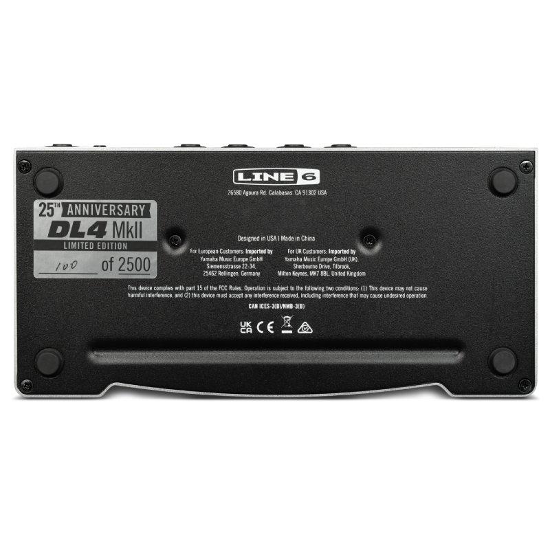 ギター LINE6 dl4 mk2 DL4 MkII Delay Stompbox Modeler Special Edition 25th