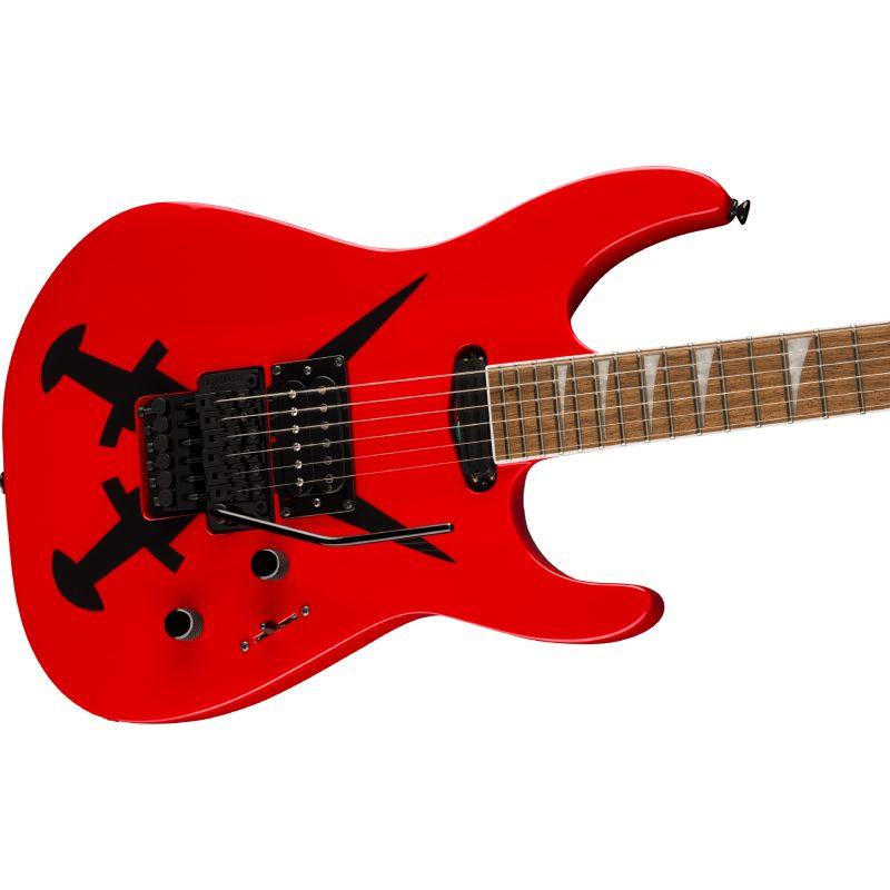 Jackson Limited Edition X Series Soloist SL1A DX, Red Cross Daggers エレキギター〈ジャクソン〉の画像