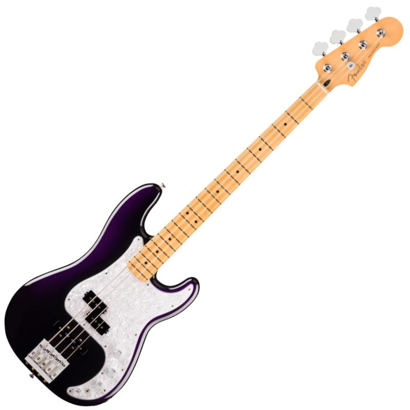 Vmaxフェンダー 紫 フレイムデザイン カスタムペイント 極上品 Fender（フェンダー） Fender Player II Modified Active Precision