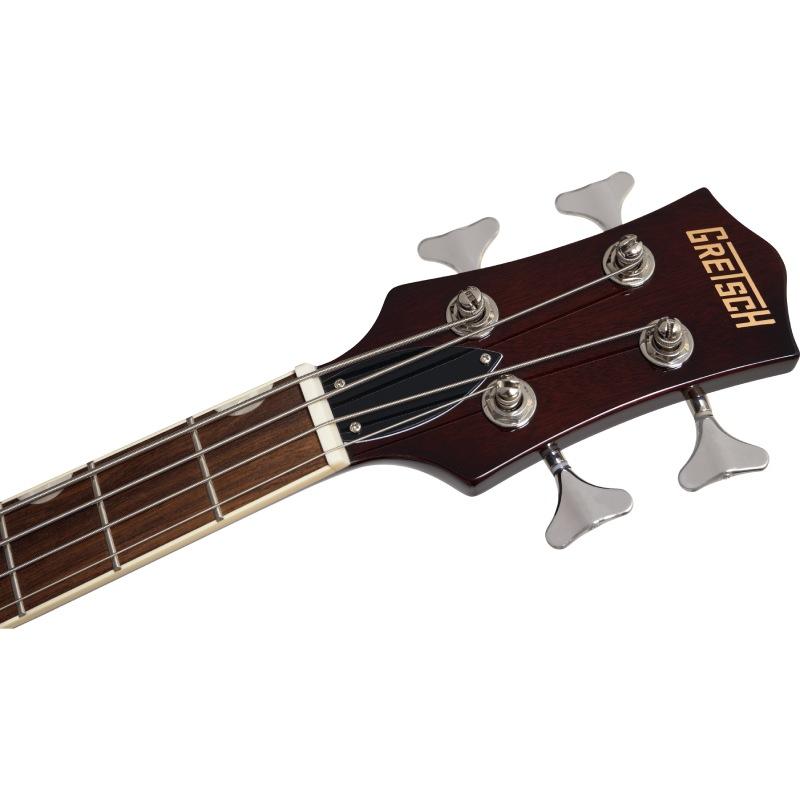 GRETSCH Streamliner Jet Club Bass Single-Cut， Laurel Fingerboard， Vintage White ショートスケールベース〈グレッチ〉_4
