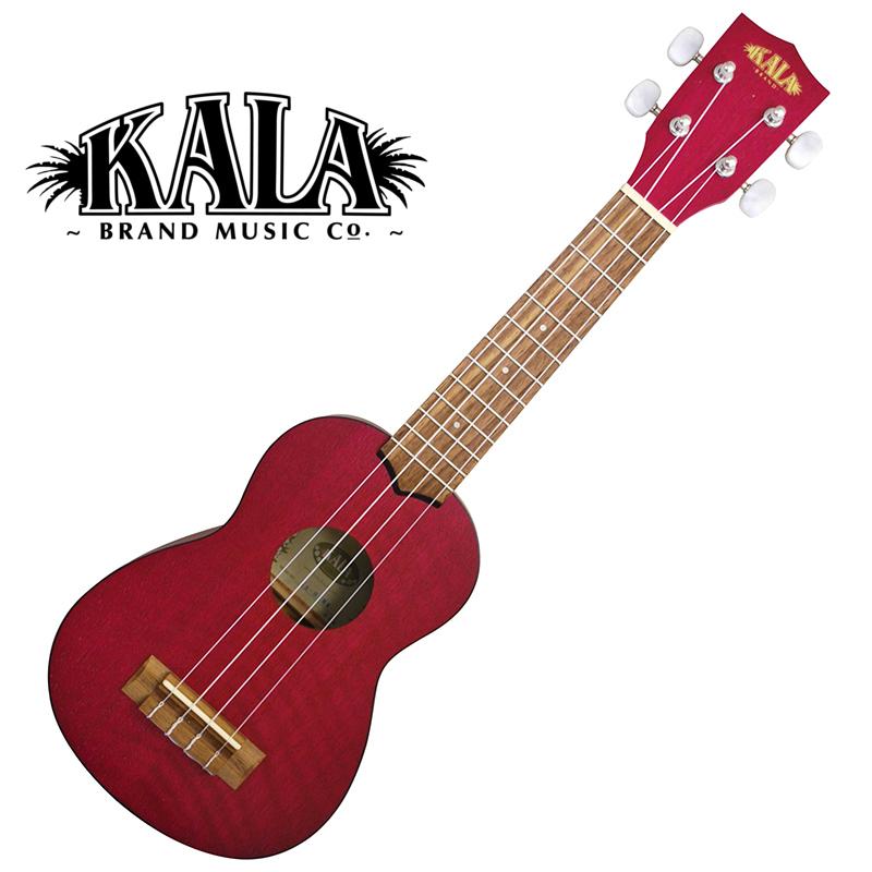 KALA KA-SEMM MAGENTA EXOTIC MAHOGANY ソプラノウクレレ【カラ】｜gakki-de-genki