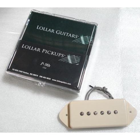 Lollar Pickups/Guitar PU P-90 Dog Ear 50's Wind Bridge/Cream【ローラーピックアップ】｜gakki-de-genki