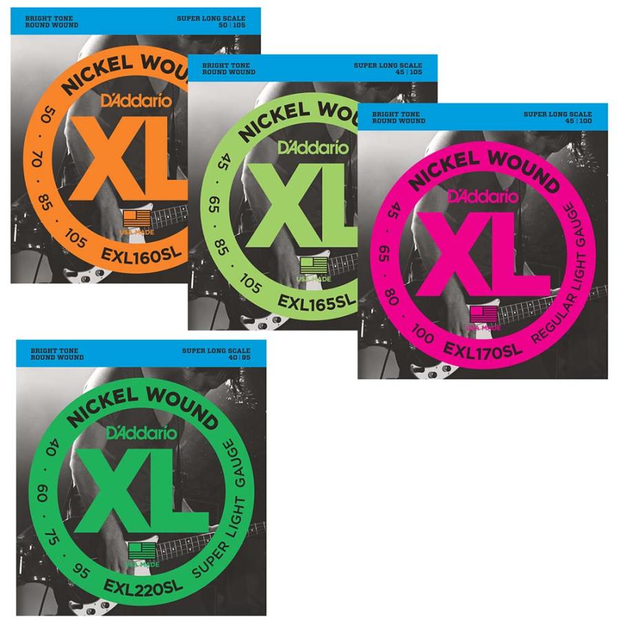 ダダリオ ベース弦 まとめ売り Nickel Wound D'Addario（ダダリオ） D'addario/ベース弦 XL Nickel Round Wound